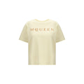 Alexander McQueen Bicolor Cotton T-Shirt