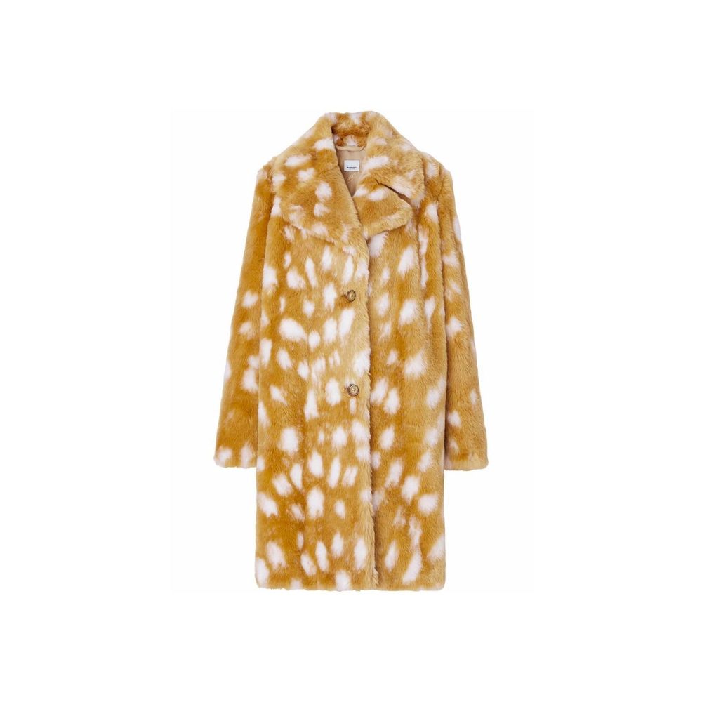 Burberry Beige Lambskin Coat