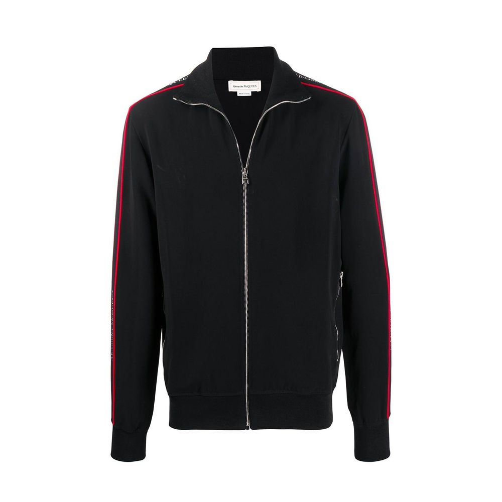 Alexander McQueen Black Viscose Sweatshirt