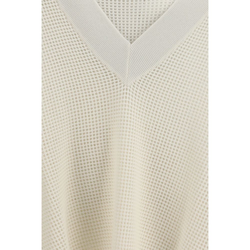 Brunello Cucinelli Beige Cashmere Cashmere Sweater