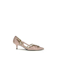 PINKO Multicolor Calf Leather Bos Taurus Mid Heel Pumps