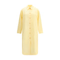 Khaite Bicolor Cotton Casual Dress