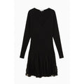 Patrizia Pepe Black Viscose Casual Dress