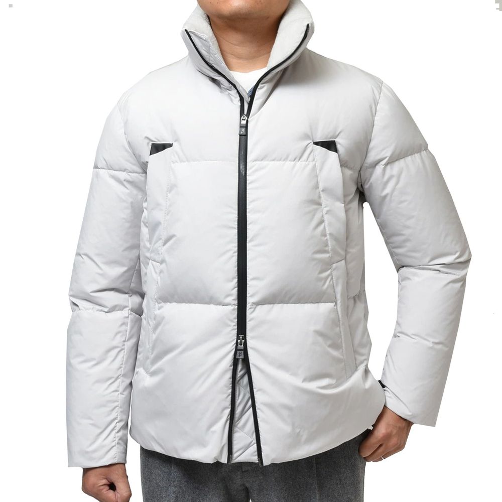 Herno Gray Polyester Coat