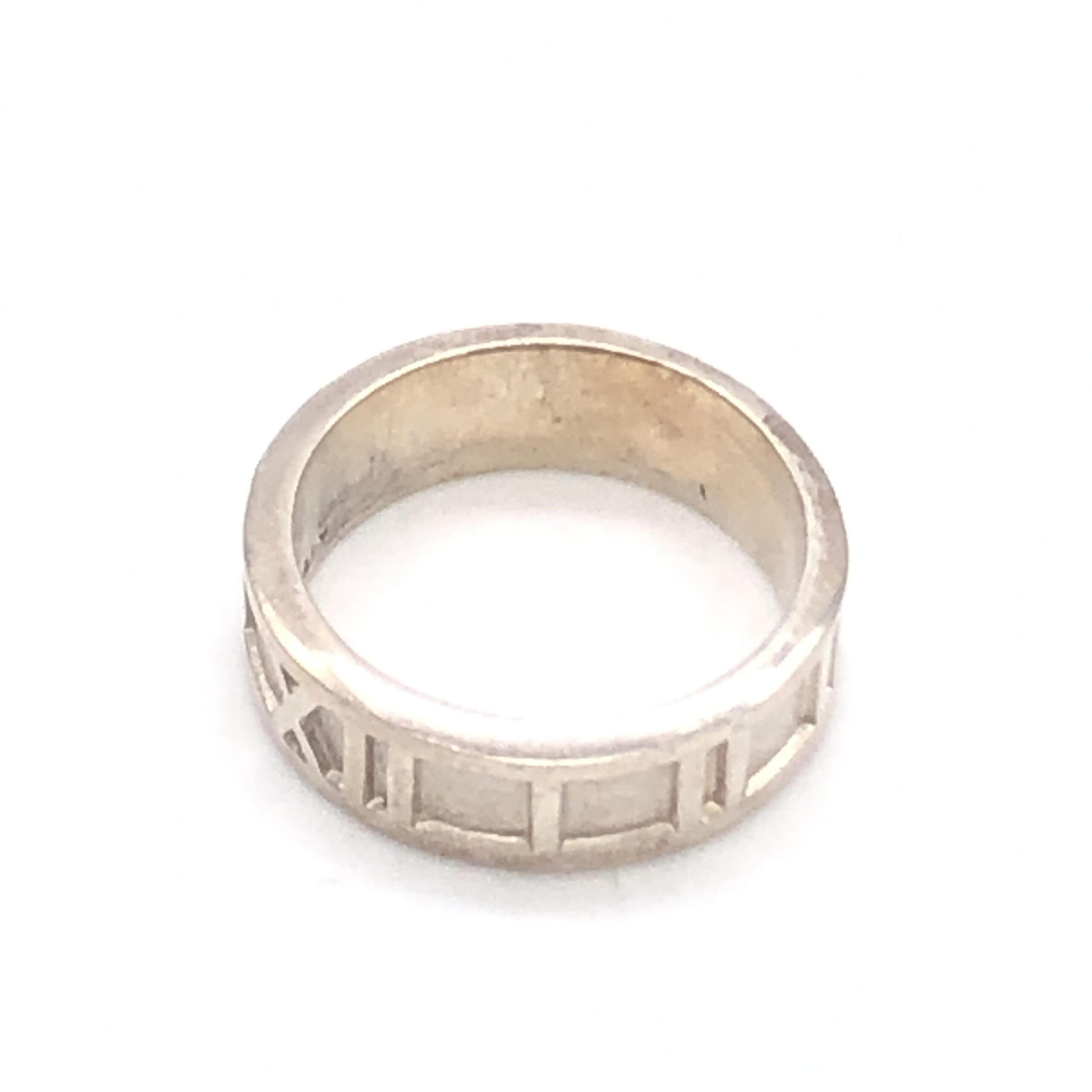Tiffany & Co. Atlas Ring, SV925, 4.5g, US Size 5