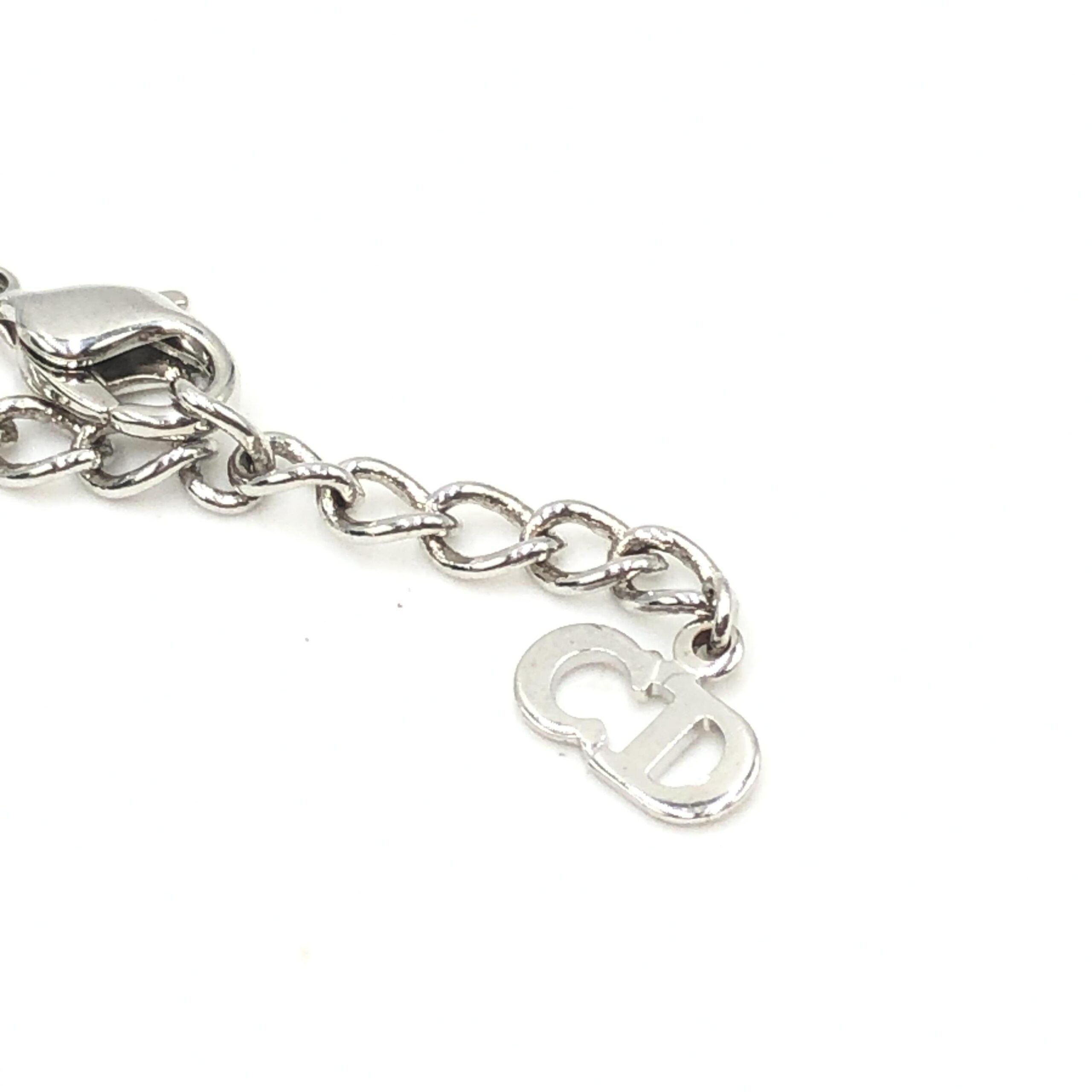 Christian Dior Blue Trotter Pendant Necklace