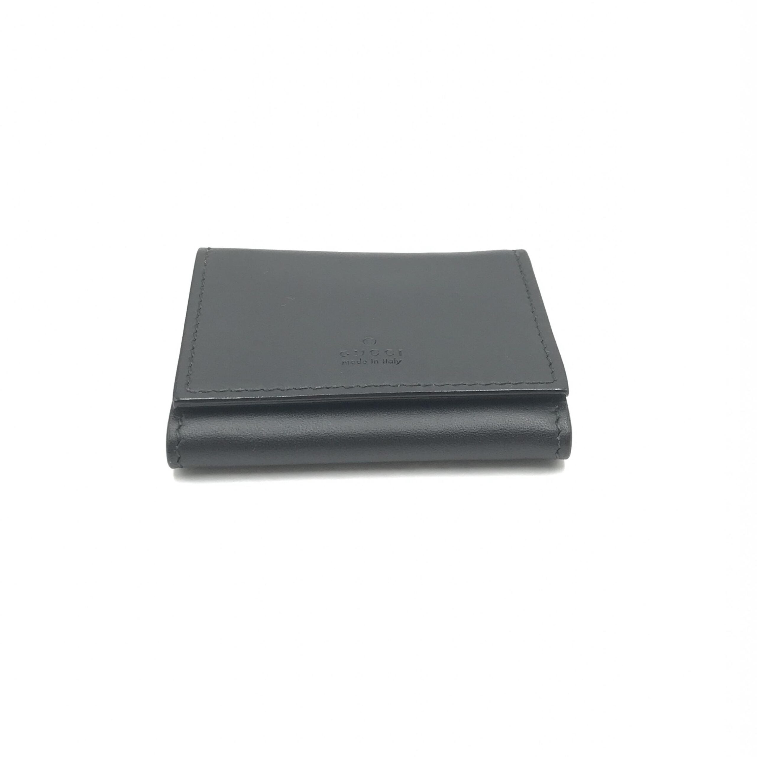 Gucci Compact Leather Wallet With Sleek Design