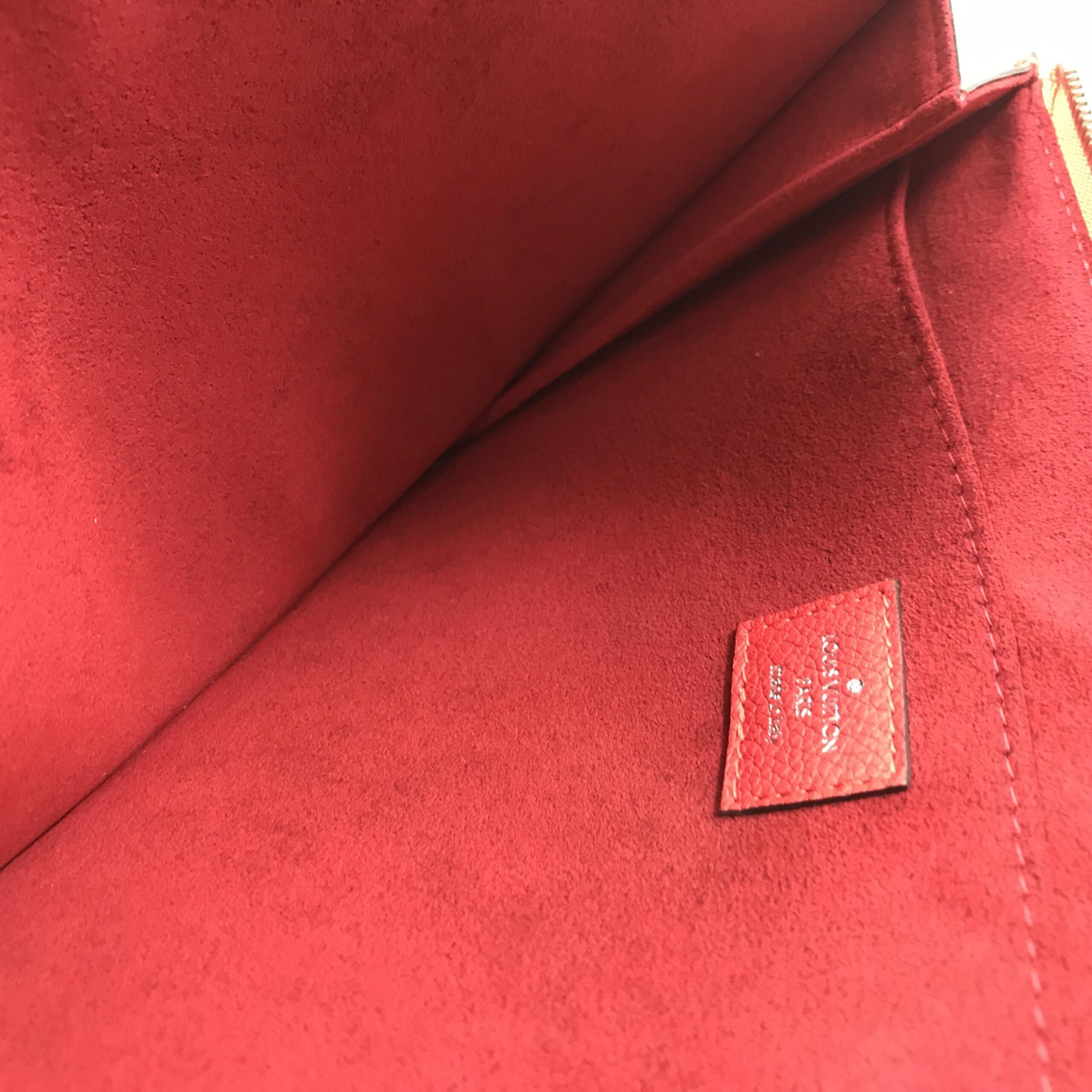 Louis Vuitton Pochette Joule PM Taurillon Leather Clutch Bag