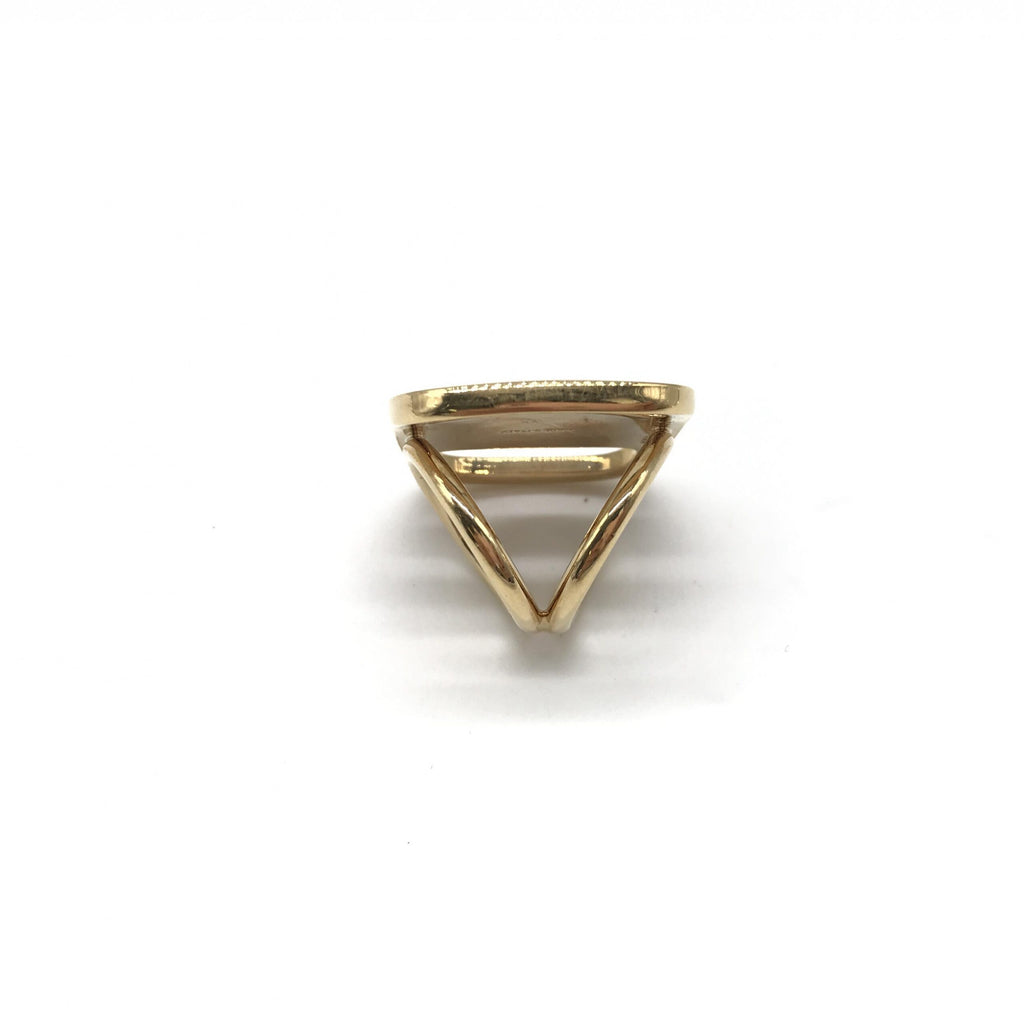 Salvatore Ferragamo PLEATS PLEASE Designer Scarf Ring