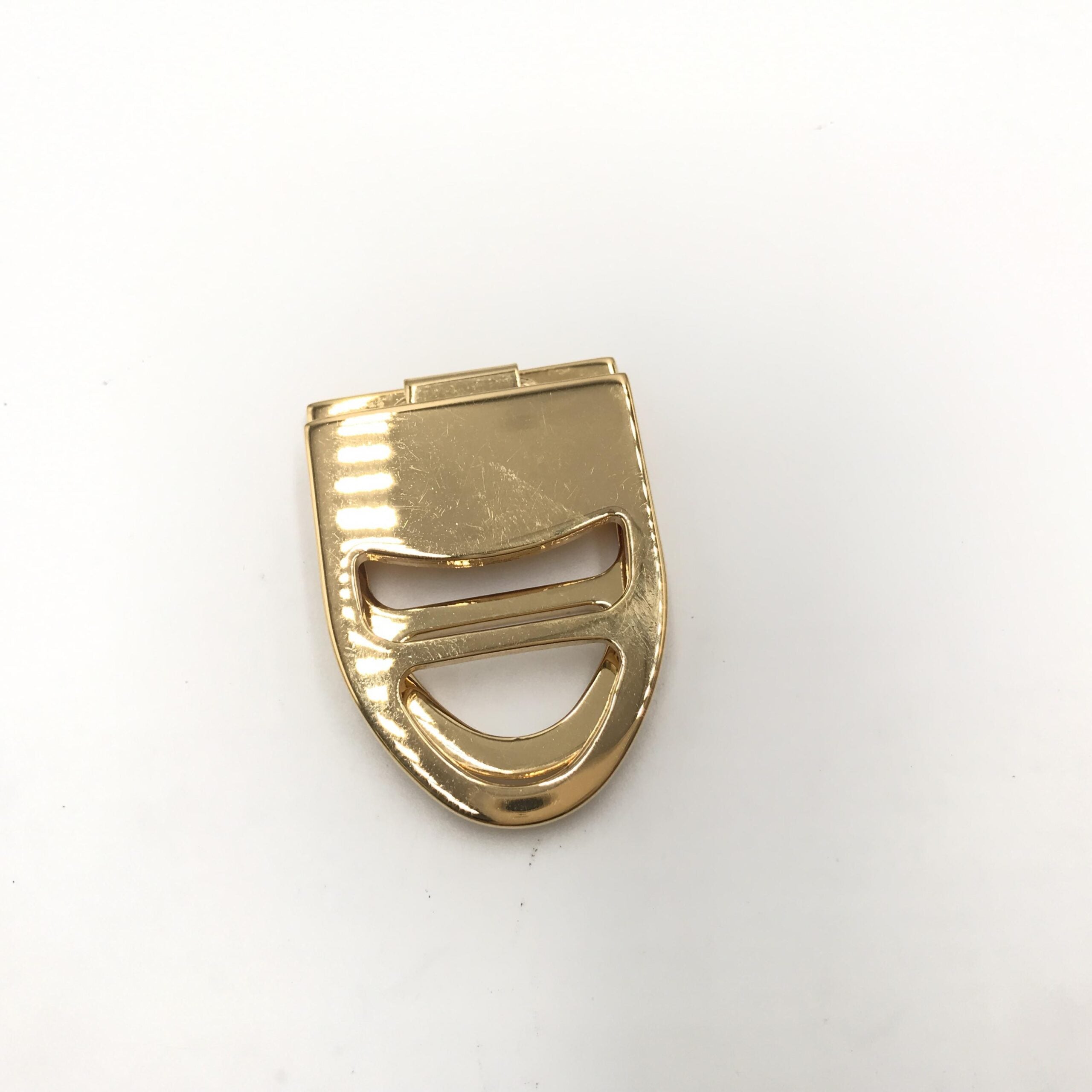 Salvatore Ferragamo Vara Metal Scarf Ring