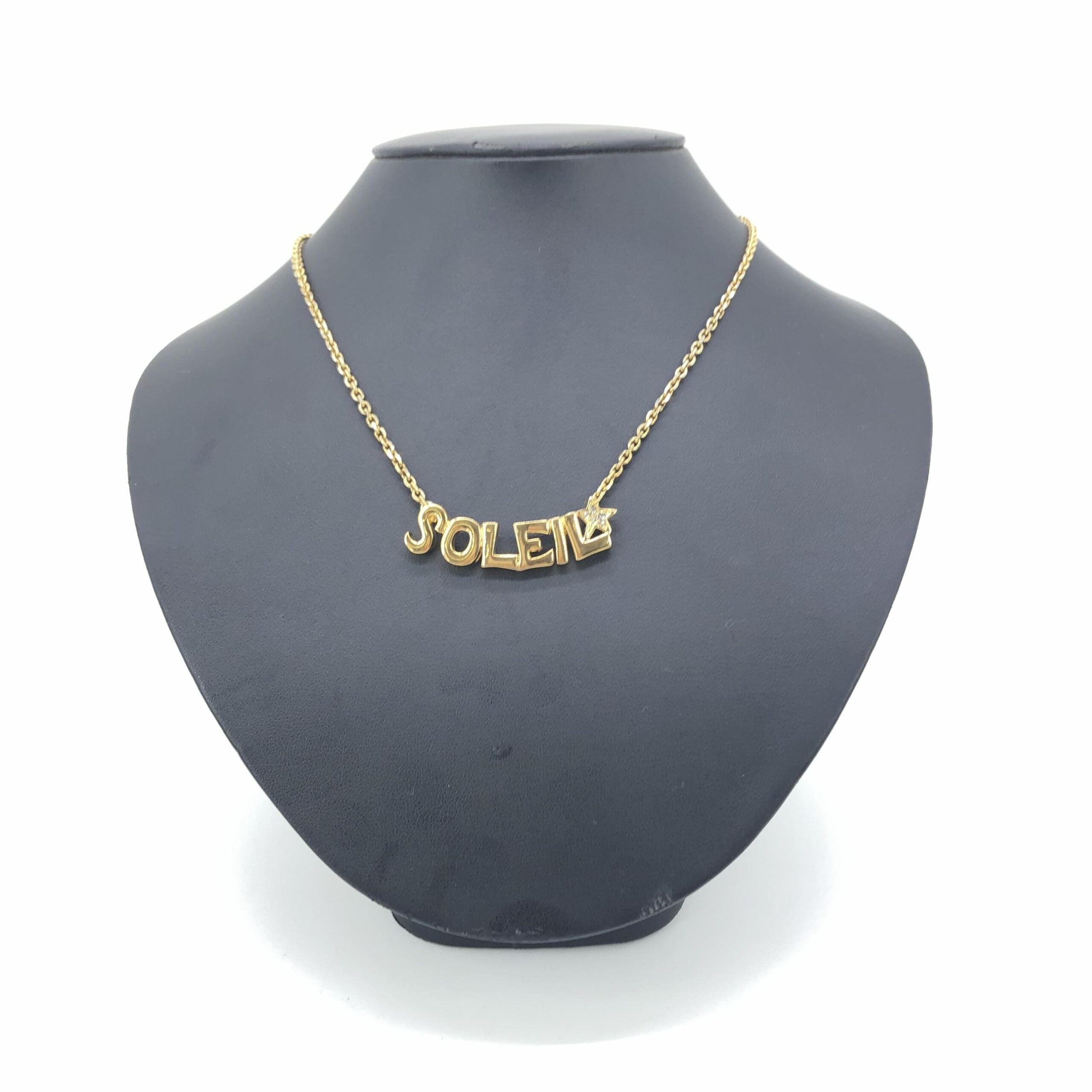 Saint Laurent Soleil Designer Statement Necklace