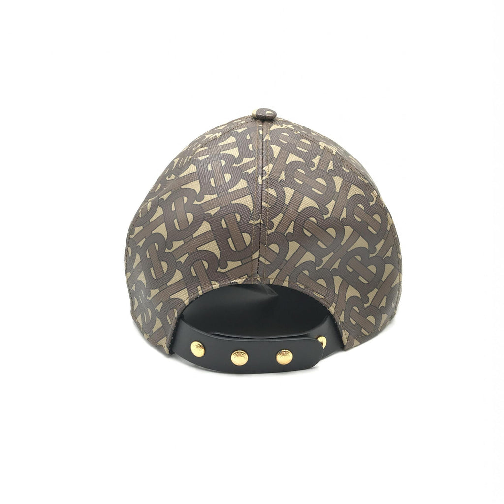 Burberry TB Monogram Baseball Cap In Brown
