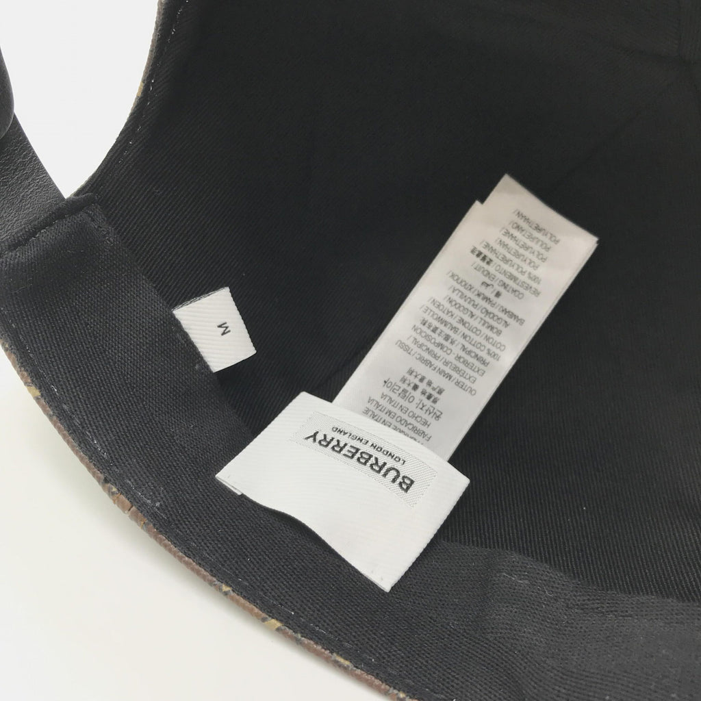 Burberry TB Monogram Baseball Cap In Brown