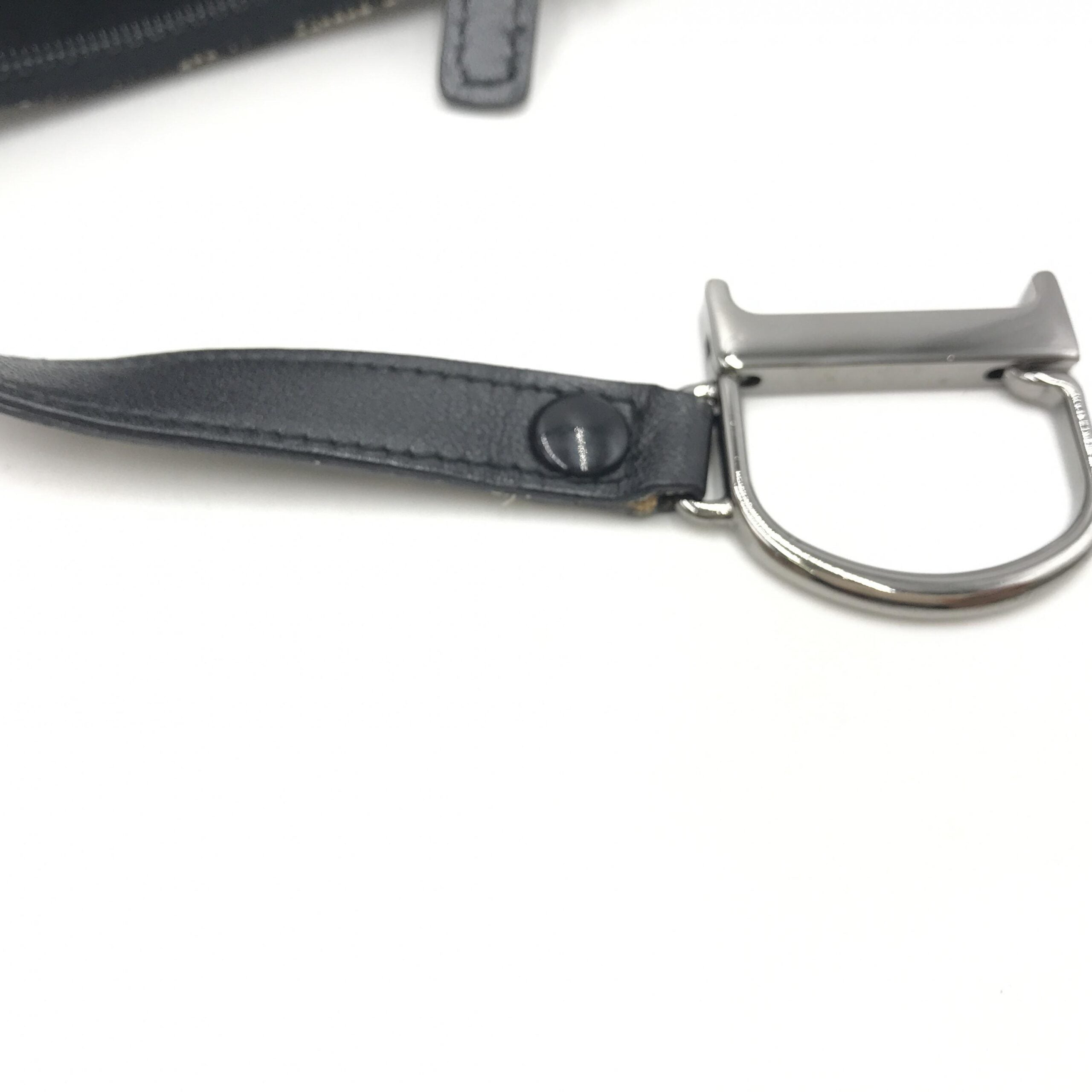 Christian Dior Trotter Canvas Saddle Coin Purse