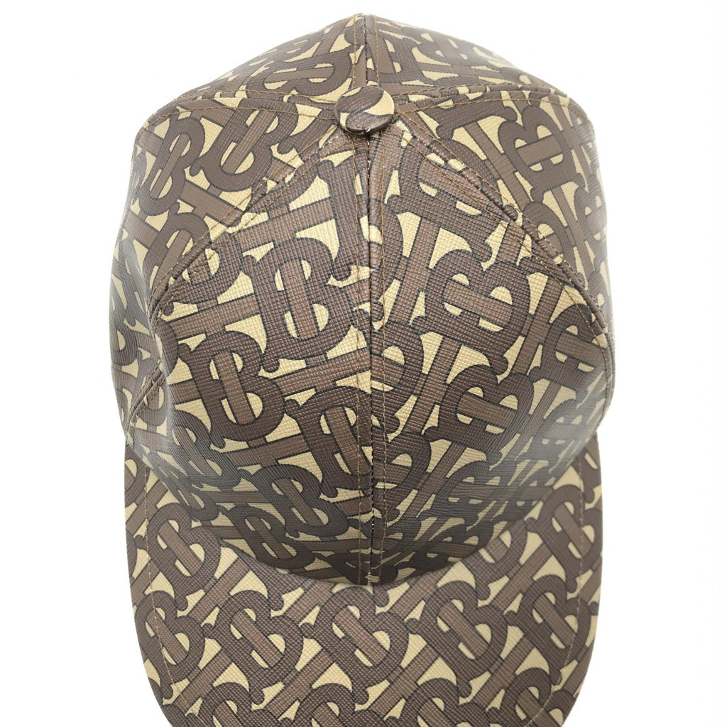 Burberry TB Monogram Baseball Cap In Brown