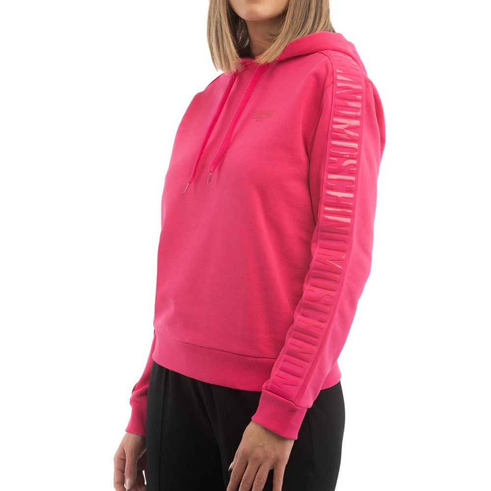 Moschino Fuchsia Cotton Sweatshirt