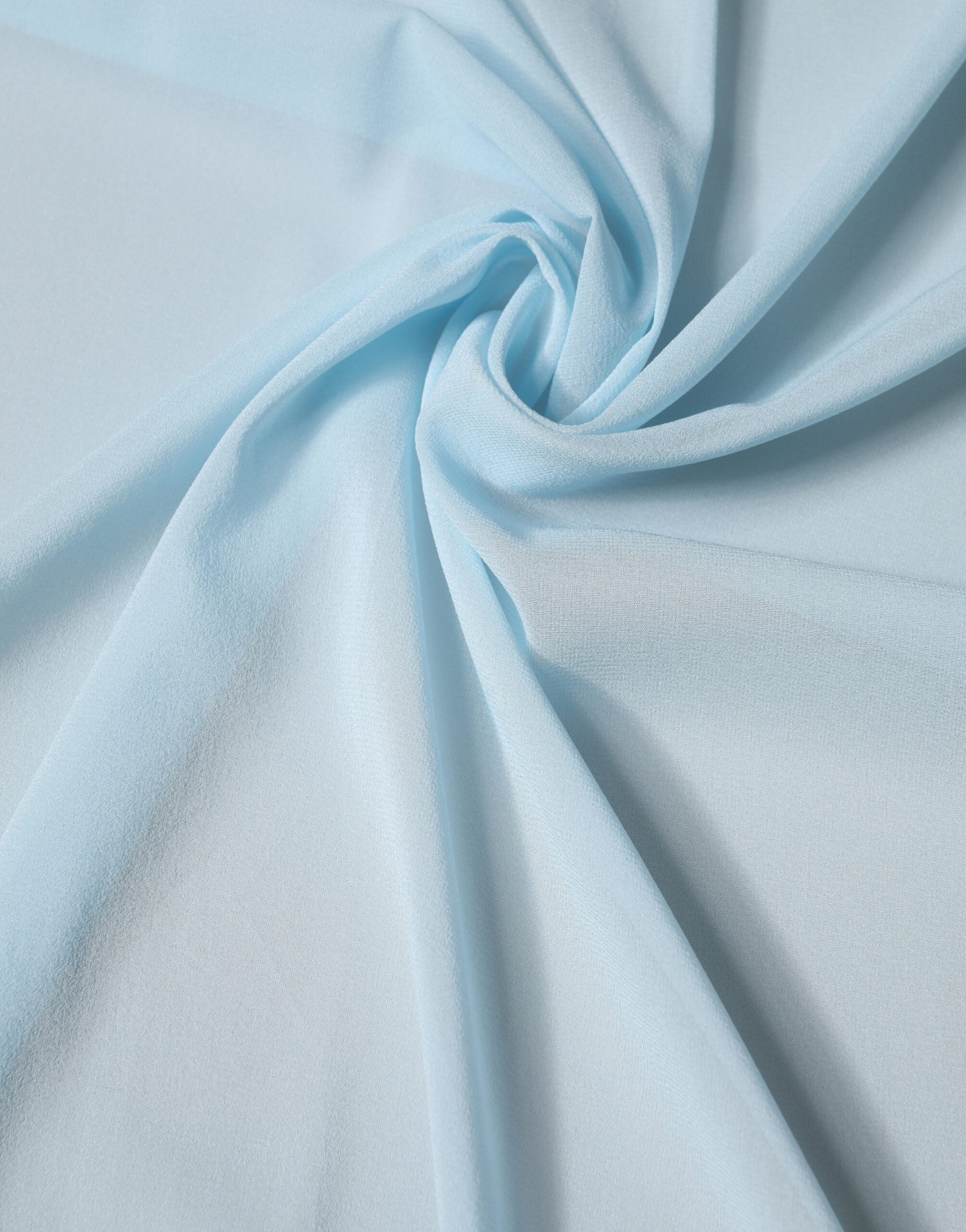 Dolce & Gabbana Light Blue Silk Neck Wrap Shawl Stole 200cm x 64cm  Scarf