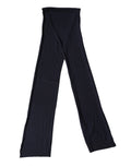 Dolce & Gabbana Black Wool Knitted Shawl Neck Wrap 200cm x 25cm  Scarf