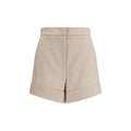 Max Mara Bicolor Fleece Wool Short And Mini Shorts