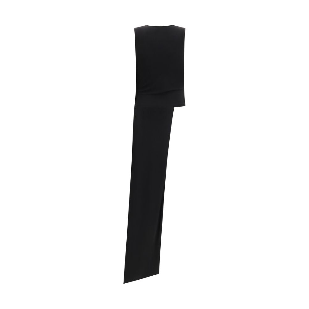 Ami Paris Black Viscose Top