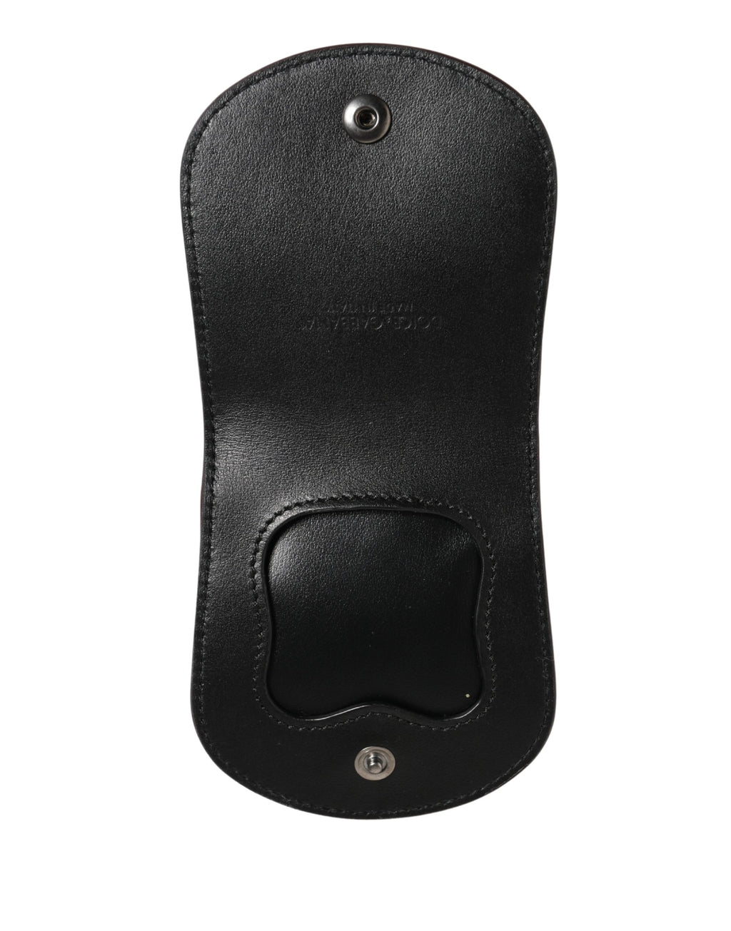 Dolce & Gabbana bordeauxfarbenes Kondom-Etui aus Exotenleder Geldbörse