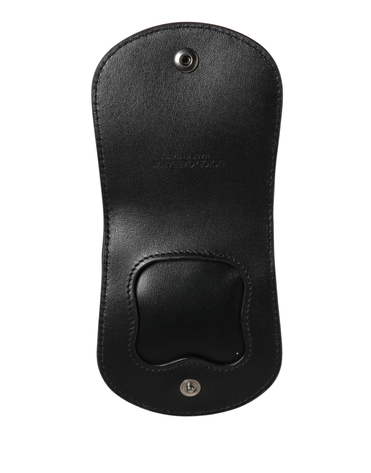 Dolce & Gabbana bordeauxfarbenes Kondom-Etui aus Exotenleder Geldbörse