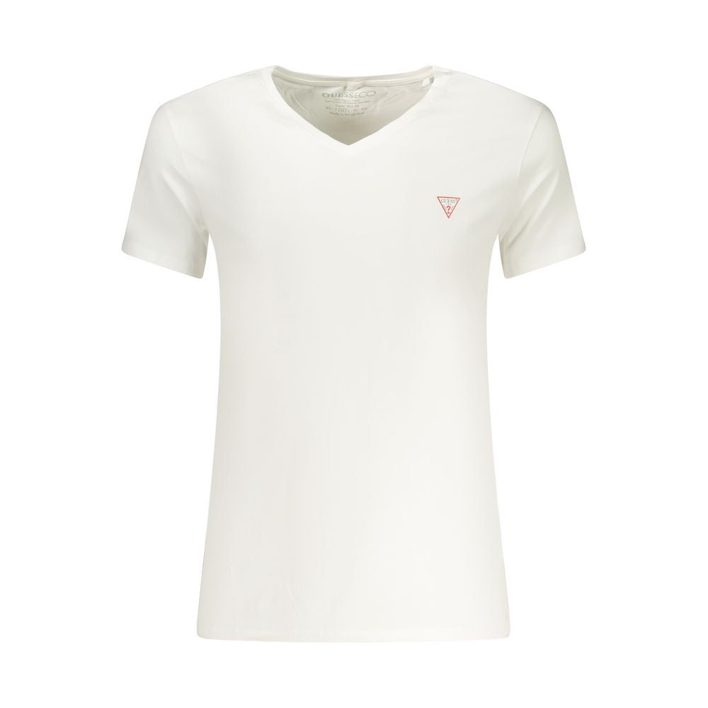 Guess Jeans Bianco Cotton Men T-Shirt