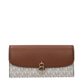 Michael Kors Beige Fabric Wallet