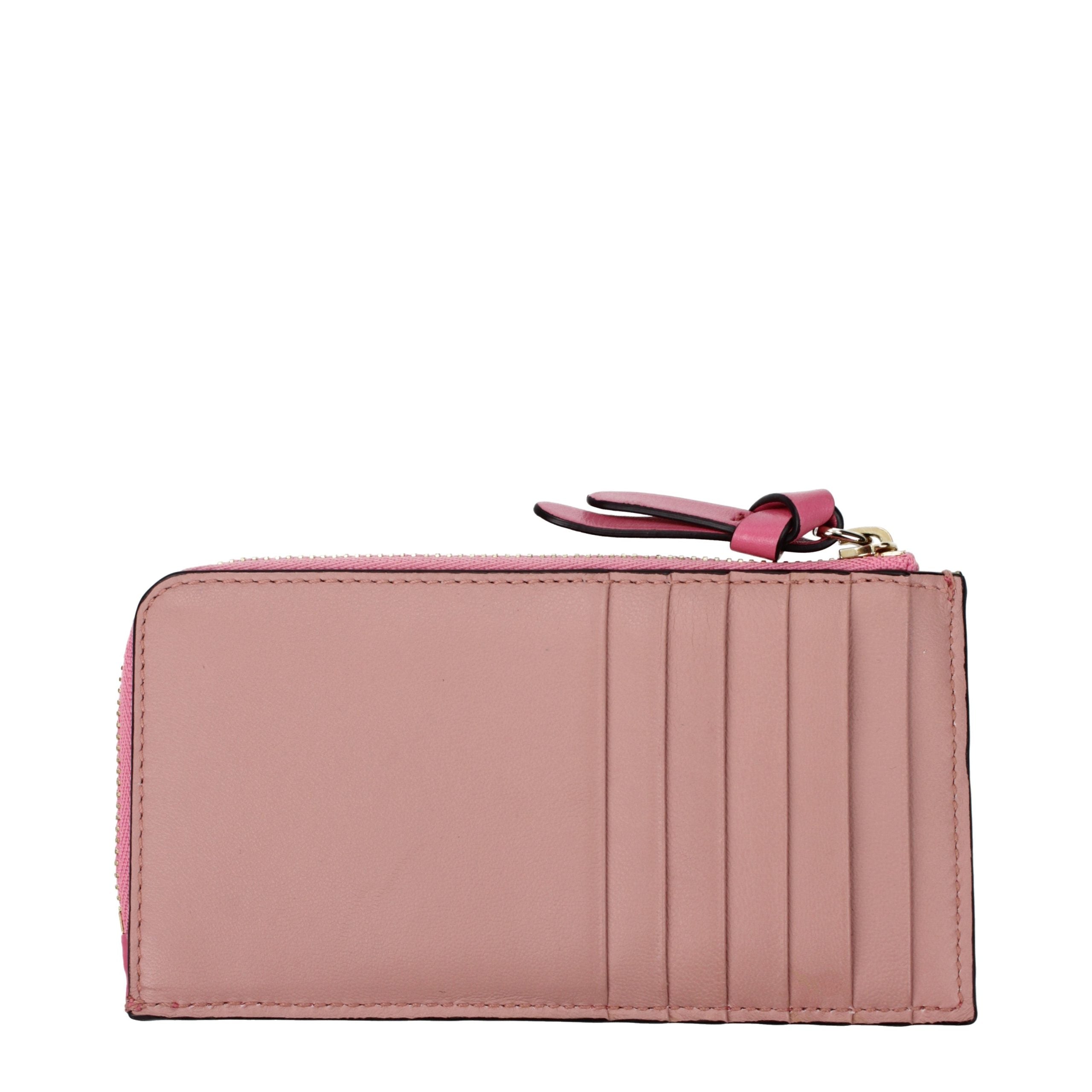 Jimmy Choo Pink Leather Wallet