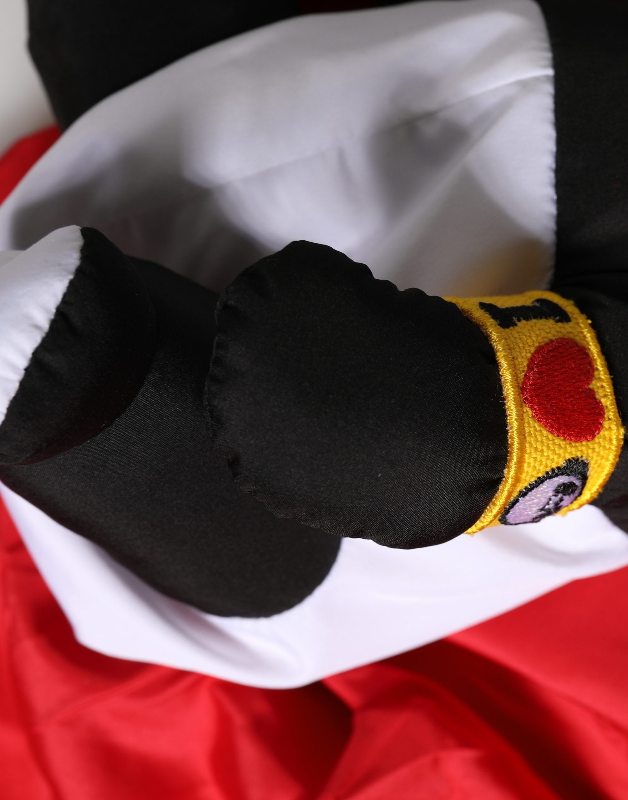 Dolce & Gabbana Men Red Polyester Panda Stuffed Ecobag Tote Borse Bag