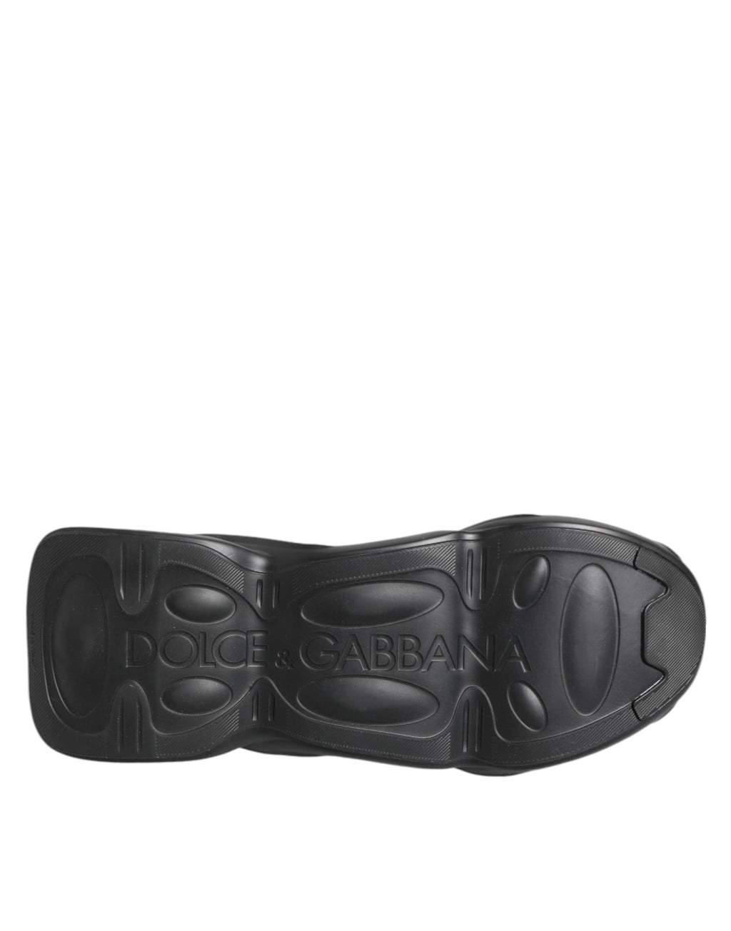 Dolce & Gabbana Schwarze Slip-On Wave Low Top Sneaker Schuhe