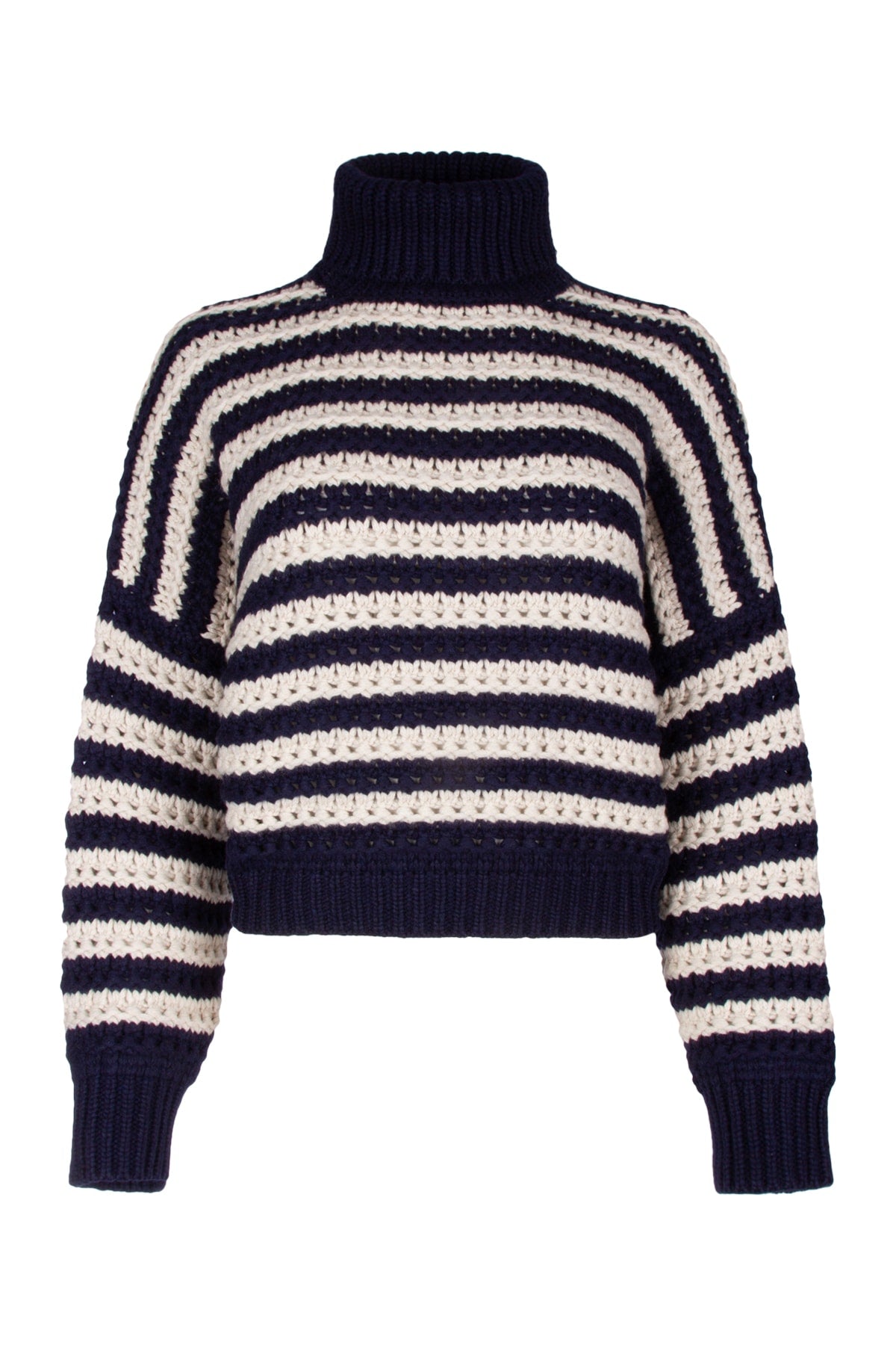 Brunello Cucinelli Blue Wool Sweatshirt