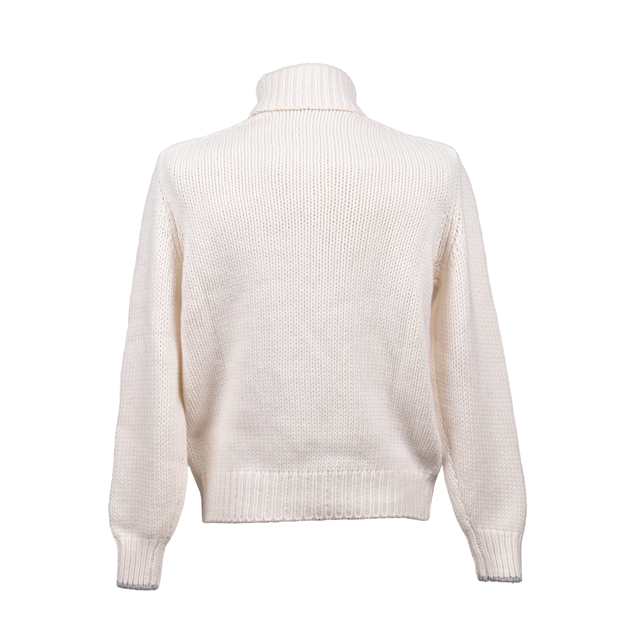Brunello Cucinelli Beige Cashmere Cashmere Sweater