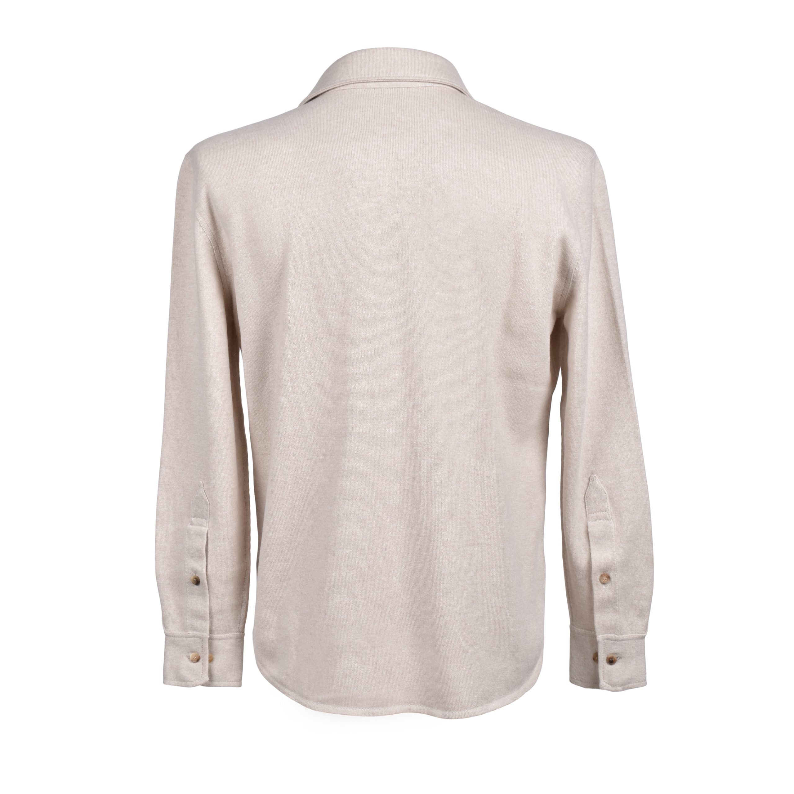 Brunello Cucinelli Beige Wool Cashmere Sweater