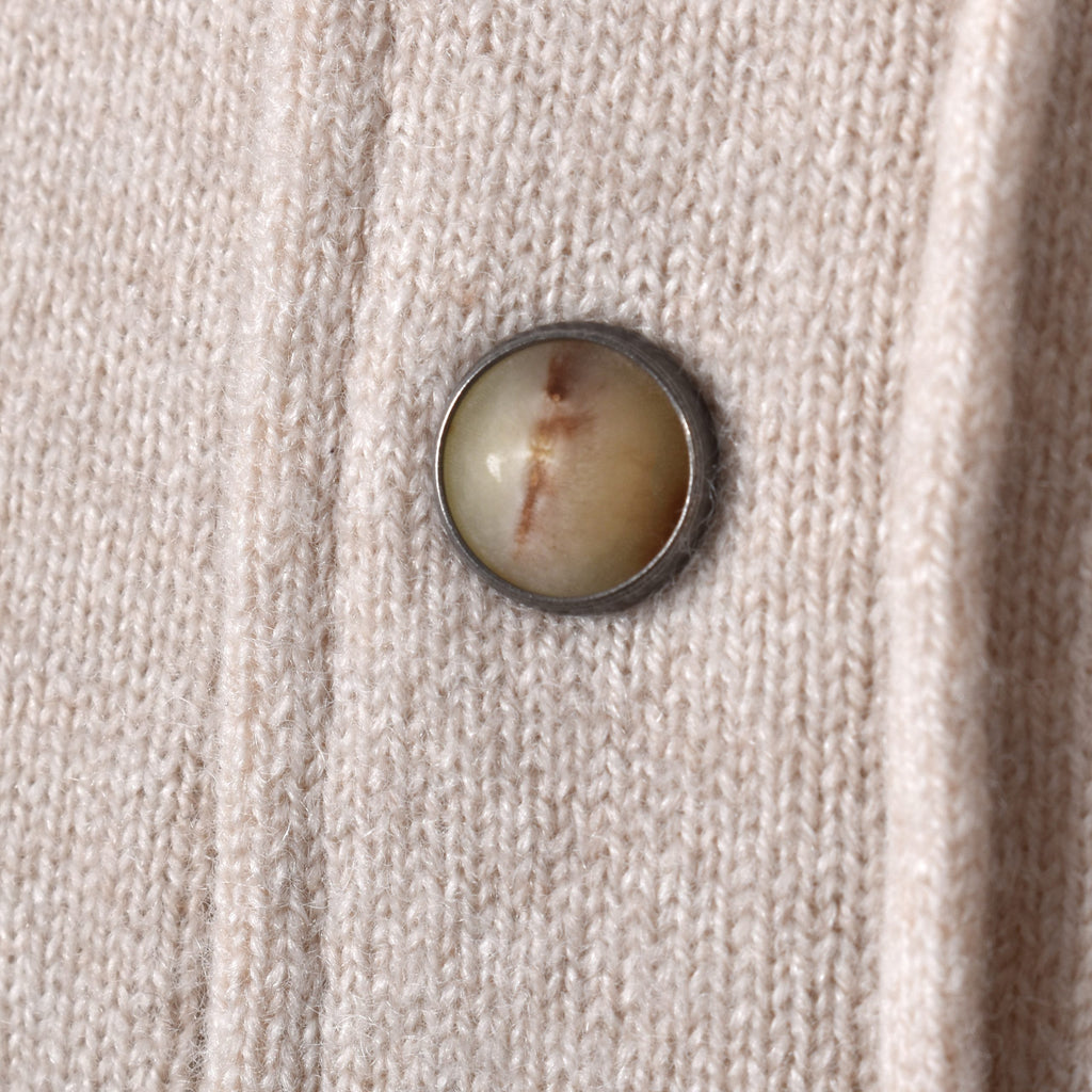 Brunello Cucinelli Beige Wool Cashmere Sweater