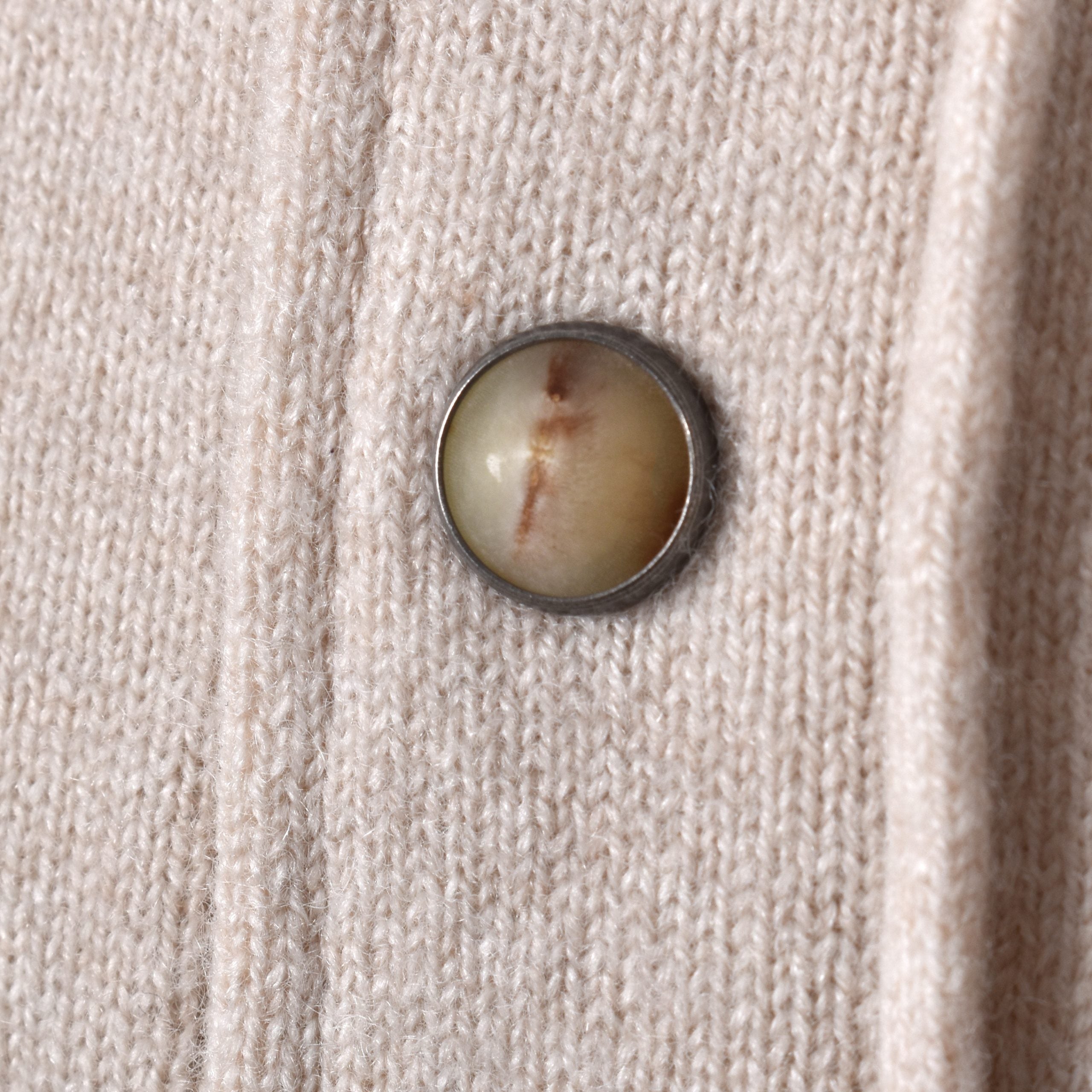 Brunello Cucinelli Beige Wool Cashmere Sweater