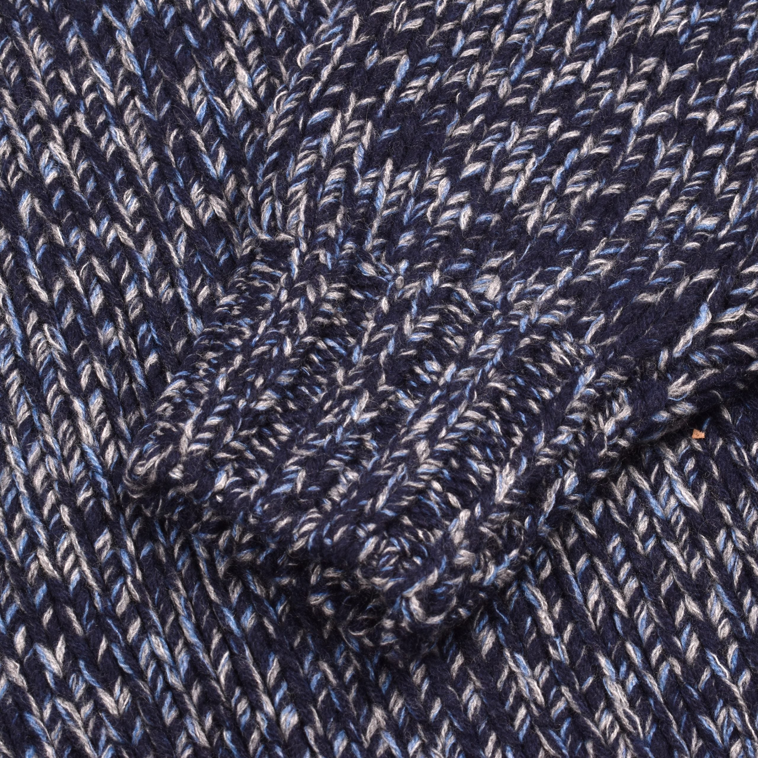 Brunello Cucinelli Blue Wool Sweatshirt