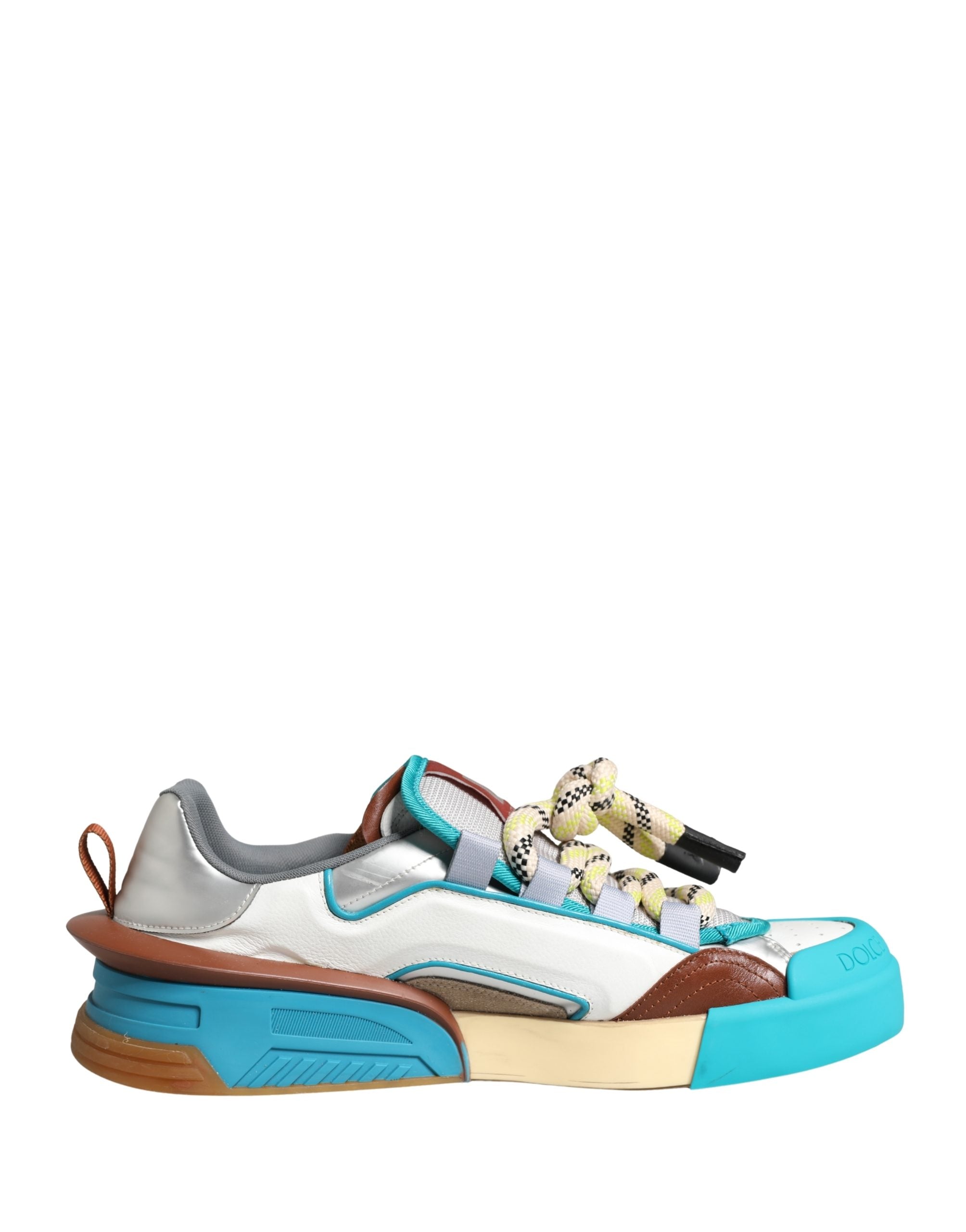 Dolce & Gabbana Multicolor Portofino Space Men Sneakers Shoes