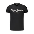 Pepe Jeans Black Cotton Men's T-Shirt