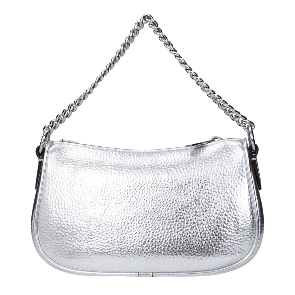 Michael Kors Gray Leather Handbag