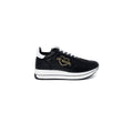 Love Moschino Black Leather Low Top Sneakers