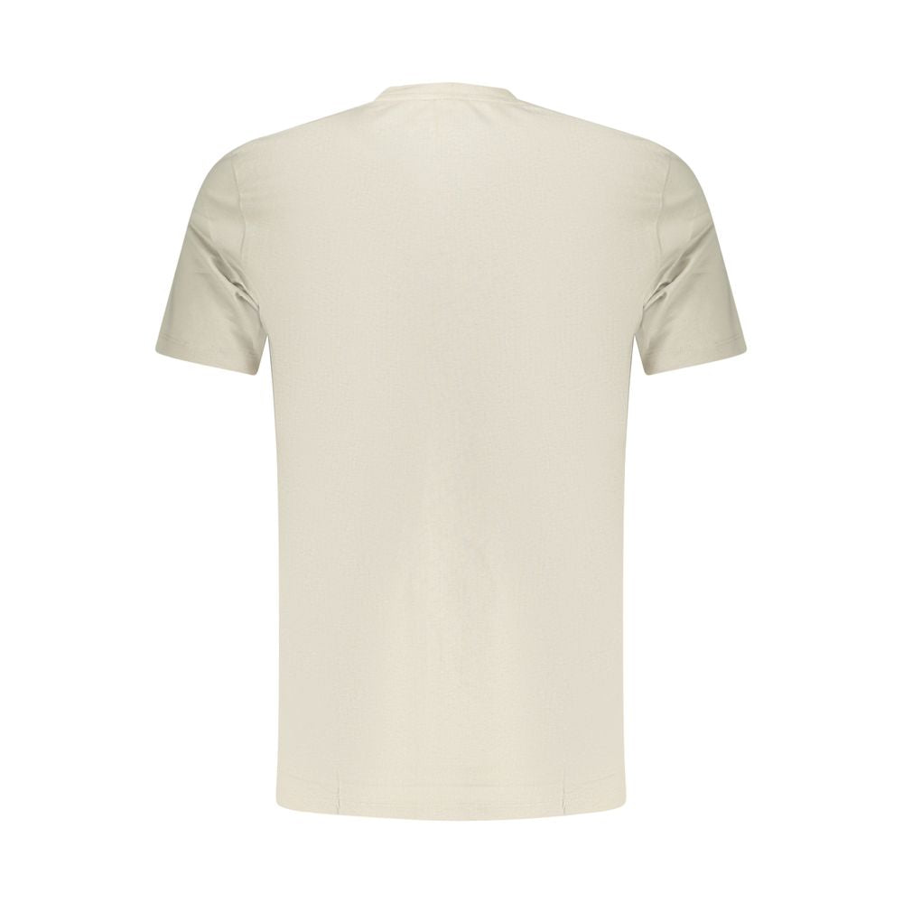 Hugo Boss Beige Cotton T-Shirt