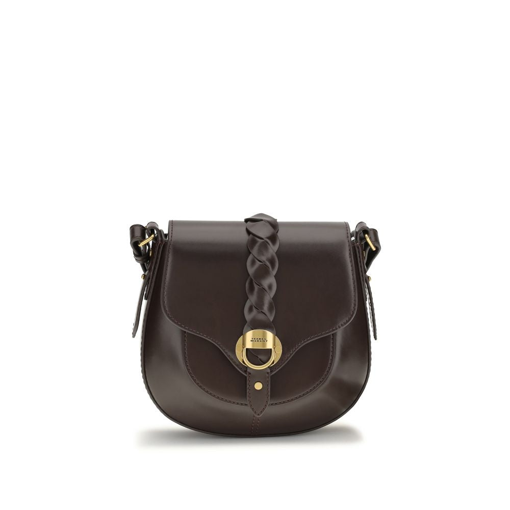 Isabel Marant Brown Calf Leather Bos Taurus Shoulder Bag