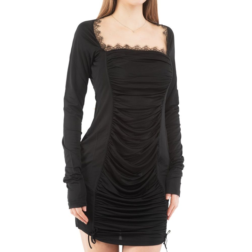 Moschino Black Viscose Casual Dress