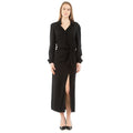 Moschino Black Marabou Casual Dress