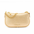 Michael Kors Gold Fur Shoulder Bag