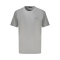 Napapijri Gray Cotton T-Shirt