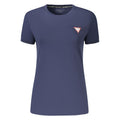 Guess Jeans Blu Cotton Women T-Shirt