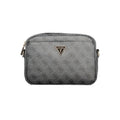 Guess Jeans Black Faux Leather Women Handbag