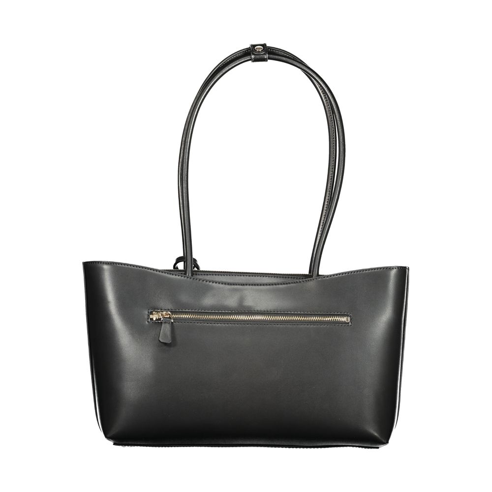 Guess Jeans Black Polyurethane Women Handbag